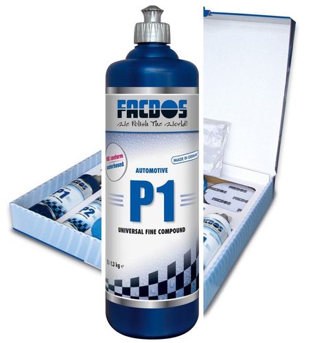 FACDOS P1 Universal Fine Compound 1000 ml PROFI-POLIERPASTE Lack-Aufbereitung