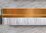 1 meter Strip Brush FH25 real BRASS white Polypropylene Brush Height BH25mm Total Height TH50mm